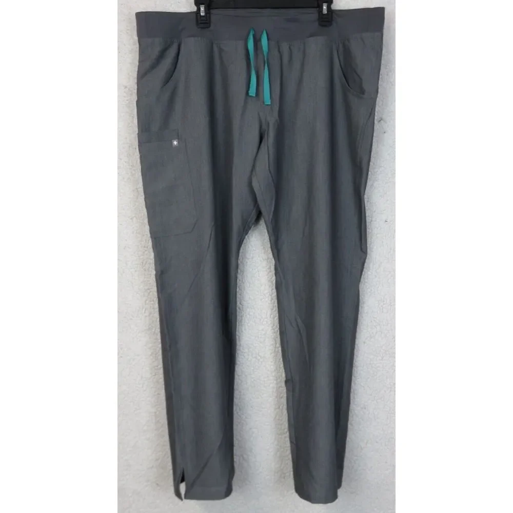 FIGS Mens Gray Pants‎ Scrubs Technical Collection J21004T Size XXL/T